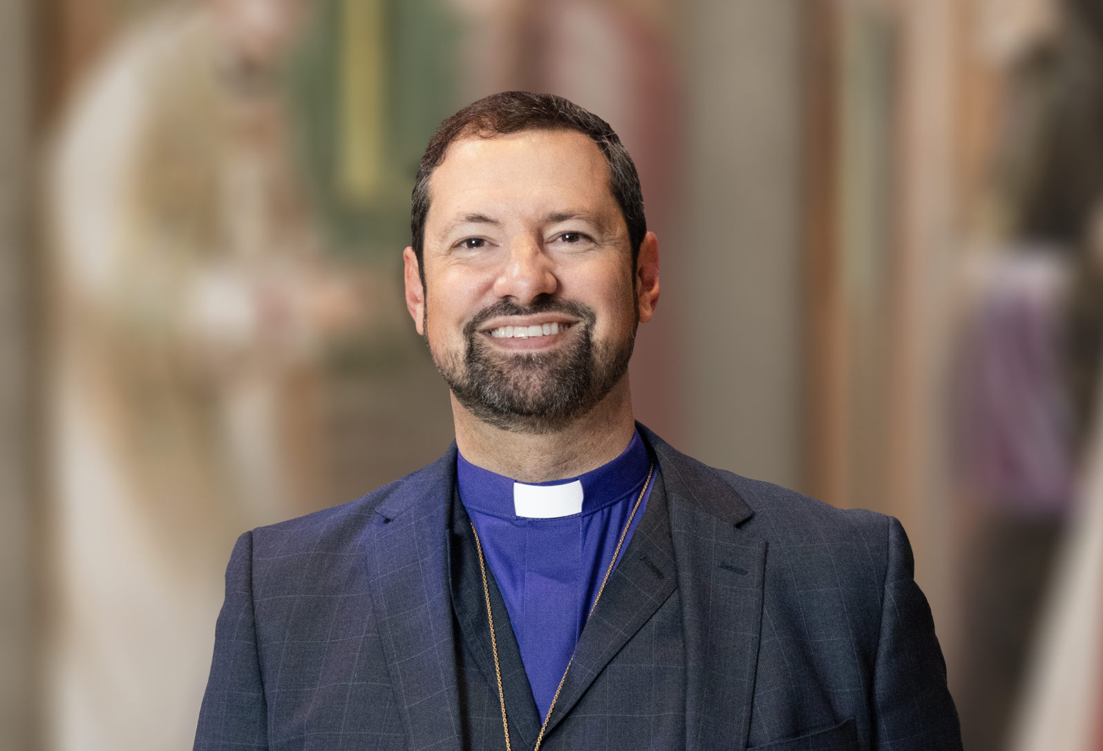 Portrait of Rev. Austin Keith Rios, Bishop of the Episcopal Diocese of California